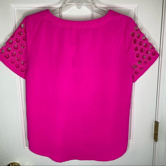 NWT Sugar Lips Blouse Top with Cutouts S - Picture 5 of 11